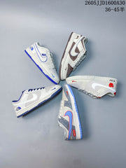 Nike SB Dunk Low White Multicolor Low-Top Sneakers