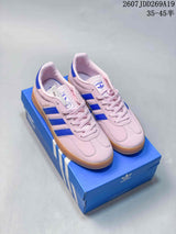Adidas Originals Gazelle Sneakers in Pink and Blue