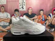 Jordan White Basketball Sneakers
