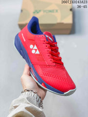 Yonex AD ACCEL Red and Navy Tennis Sneakers
