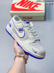 Nike SB Dunk Low White Multicolor Low-Top Sneakers