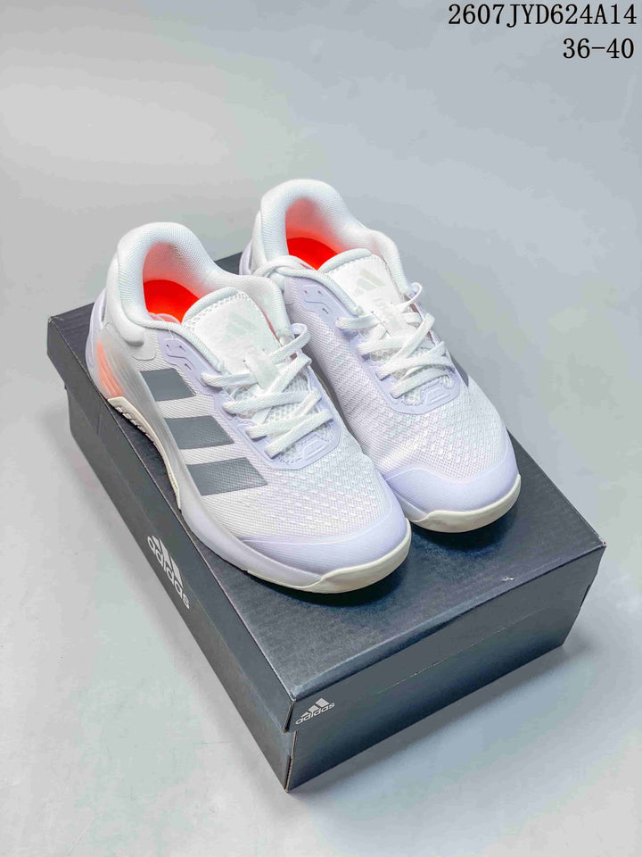 adidas Dropset 4 White Mesh Training Shoes