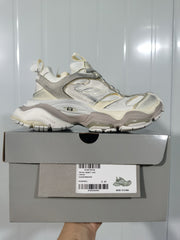 Skechers 9191 Sneakers Eggshell Suede Mesh
