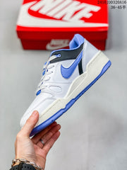Nike Full Force Low Sneakers White Blue