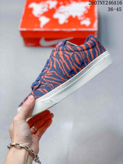 Nike Devin Booker x Blazer Low Sneakers Blue/Orange 2607NY246A16