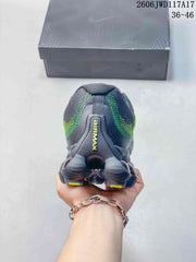 Nike Air Liquid Max Running Sneakers, Charcoal and Volt