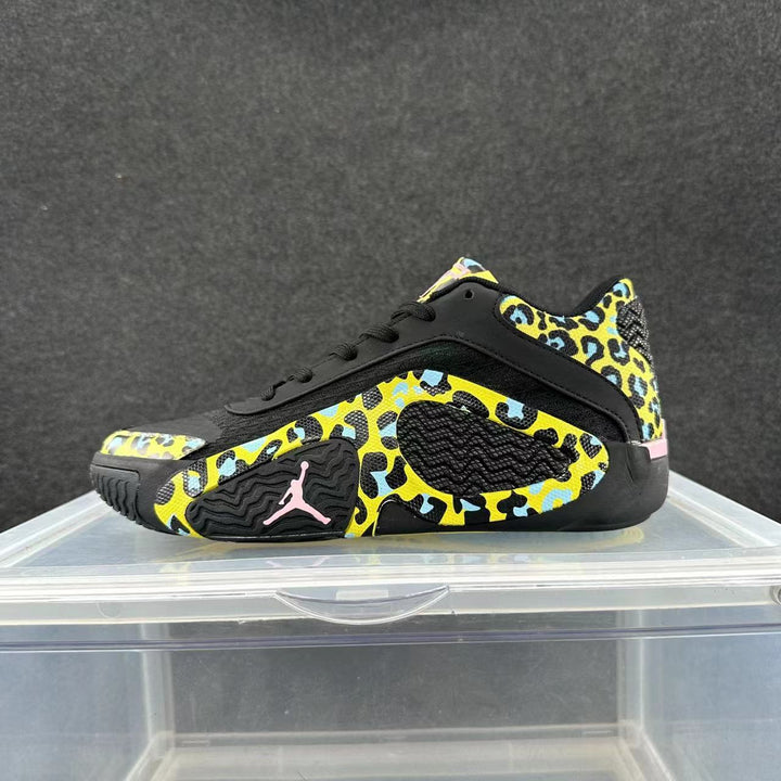 Jordan Black Panther Sneakers in Yellow and Black