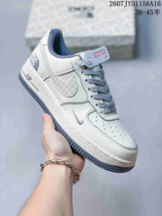 Nike Air Force 1 '07 Low Gray White Sneakers 2607JYD1156A16