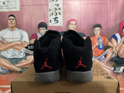 Jordan 23 Retro Basketball Sneakers Black Red White