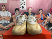 Nike Basketball Shoes in White and Yellow