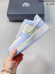 Nike Air Force 1 ’07 LV8 Light Blue and Cream Sneakers IV3222-400