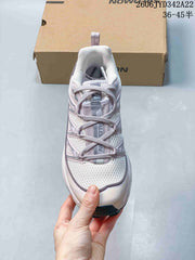Salomon XT-6 Expanse Seasonal Sneakers, White and Lavender