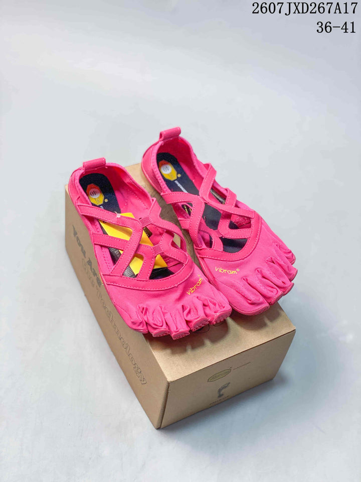 Vibram Women's Five-Finger Training Shoes Pink 2607JXD267A17