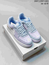 Nike Air Force 1 '07 Low Sneakers in Blue and Lavender