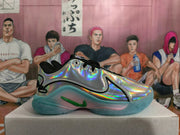 Nike LeBron 20 Basketball Shoes Silver Holographic
