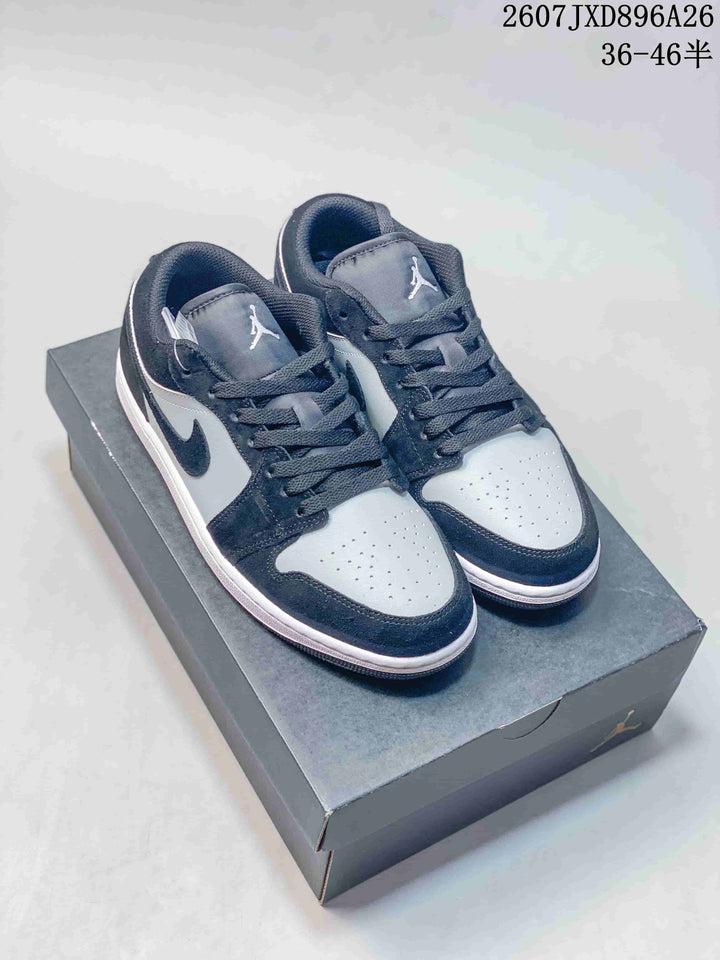 Jordan Air Jordan 1 Low Black White Sneakers