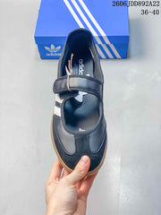 adidas Samba Jane Mary Jane Sneakers, Black and White