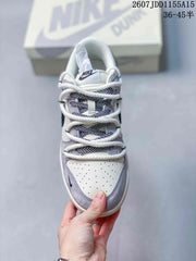 Nike SB Dunk Low Gray White Navy JDD1155A15 Sneakers