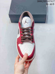Jordan Air Jordan 1 Low Red White Sneakers IX5004-121