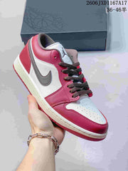 Jordan Air Jordan 1 Low Red White Sneakers IX5004-121