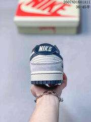 Nike SB Dunk Low Off-White White Navy Sneakers 2607ND1601A11