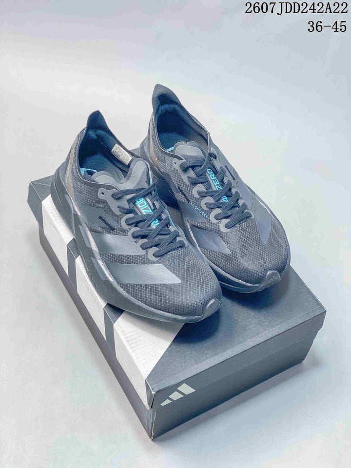 Y-3 Adios Pro 4 Dark Gray Low-Top Sneakers 2607JDD242A22