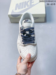 Nike Air Jordan 1 Low Travis Scott Stussy-Inspired Sneakers