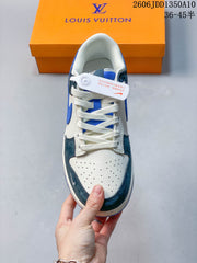 Nike SB Dunk Low White Blue Sneakers