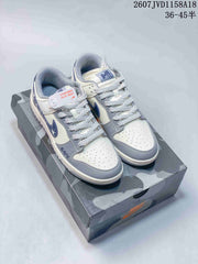 Nike SB Dunk Low Cream Gray Blue Sneakers 2607JVD1158A18