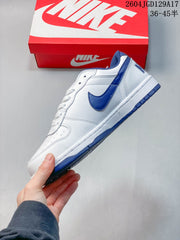Nike Big Low Men's Low-Top Sneakers White Blue 355152-04