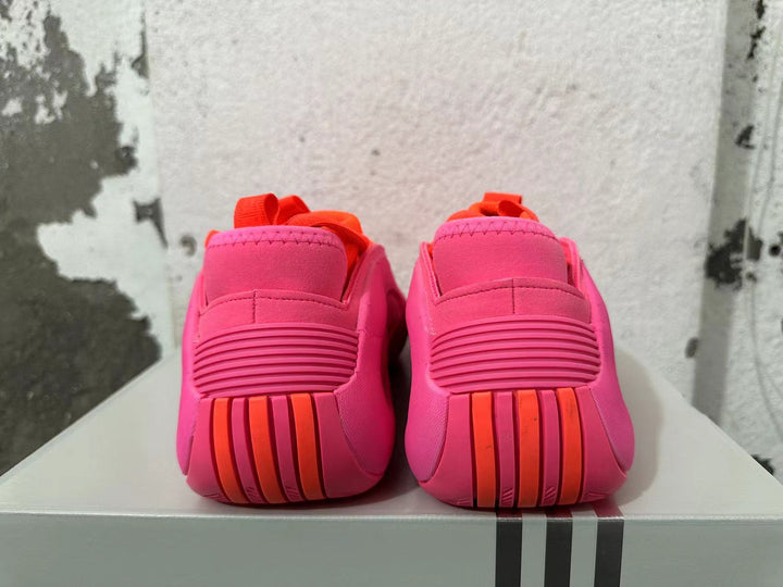 Adidas Basketball Shoes in Pink and Orange