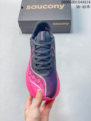 Saucony Endorphin Pro 5 Running Shoes, Purple and Pink