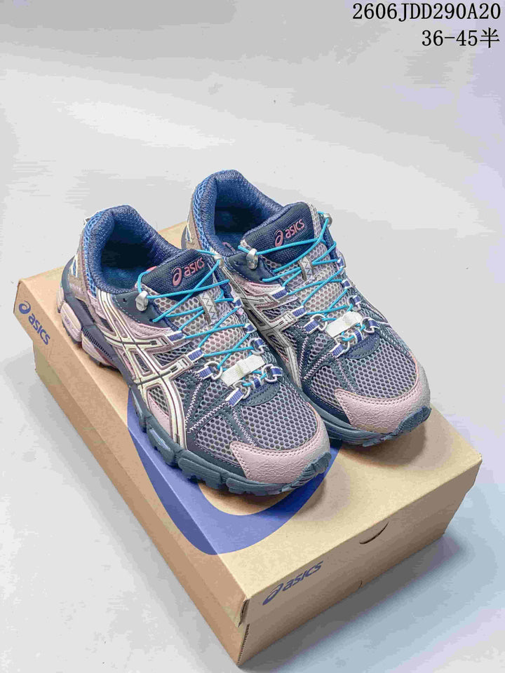 ASICS Gel-Kahana 8 Trail Running Shoes Gray Pink
