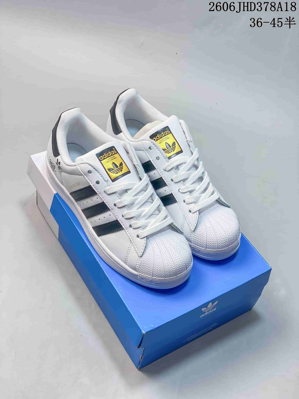 Adidas Originals Superstar White Low-Top Sneakers