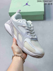 Jordan Heir PF Low-Top Basketball Shoes White FZ2471