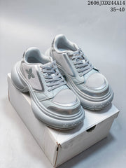 SMFK Women’s Retro Sneakers White 06JXD244A14