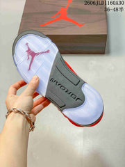 Jordan Air Jordan 5 High-Top Sneakers in Red and Black
