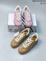 adidas BW Army Sneakers in Pink and Tan, Style 612450YWT
