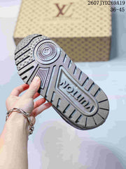 Louis Vuitton Trainer Maxi Brown Low-Top Sneakers