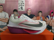 Nike ZoomX Running Shoes White Pink Purple