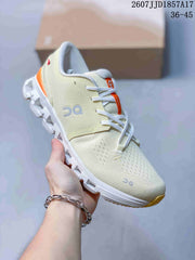 On Cloud X 4 Low-Top Sneakers Cream Orange