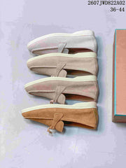 Women's Suede-Style Tassel Loafers, Style 06JWD822A02