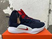 Nike Zoom Basketball Shoes in Navy, Red and White