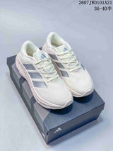 Adidas Adizero Evo SL 4 White Silver Low-Top Sneakers