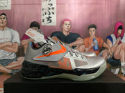 Nike KD All-Star Basketball Shoes in Silver and Orange