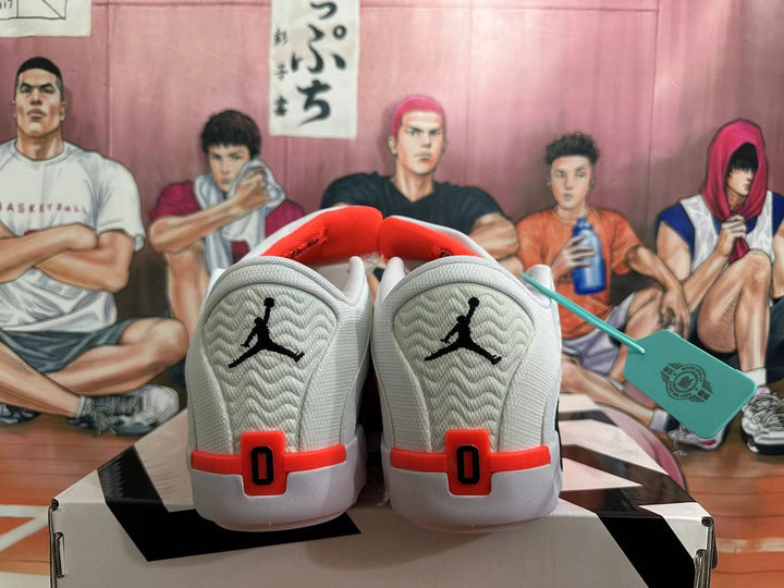 Jordan Luka 2 Basketball Shoes White Black Red