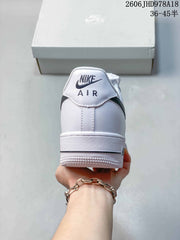 Nike Air Force 1 Low White and Black Sneakers