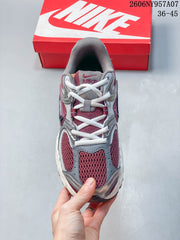 Nike V5 RNR Sneakers in Burgundy and Silver