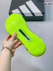 Adidas Hyperboost Edge M Sneakers – Neon Yellow and Gray