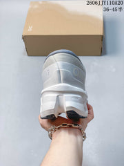 On Cloudmonster 3 Running Shoes in Light Gray